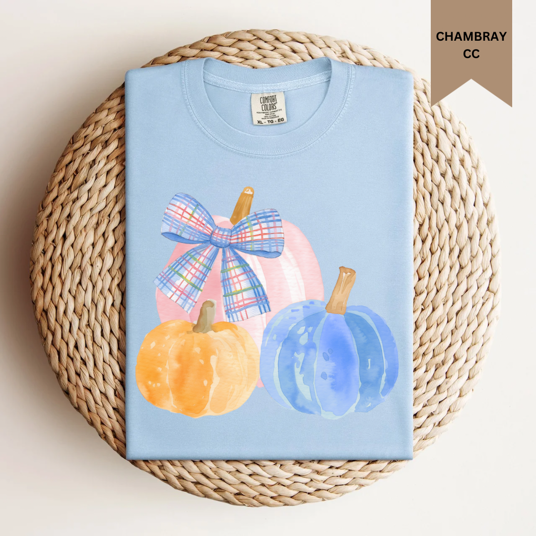 Colorful Pumpkins Tee.