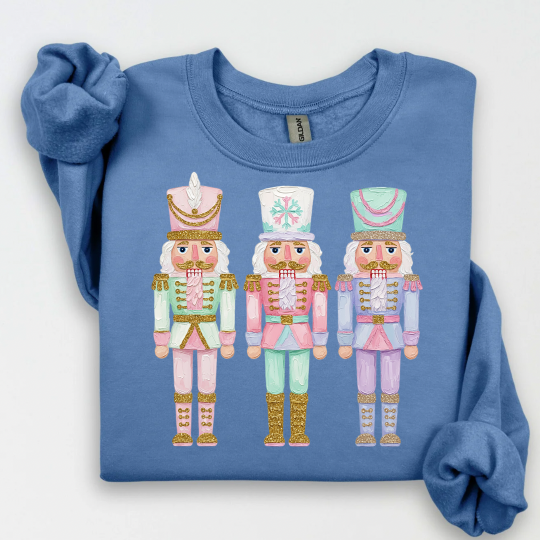 Brushstroke Nutcracker (Angel Tree Sponsoring) Sweatshirt.