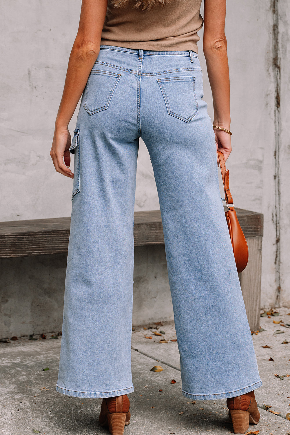 Bowknot Boyfriend Cargo Jeans RTS