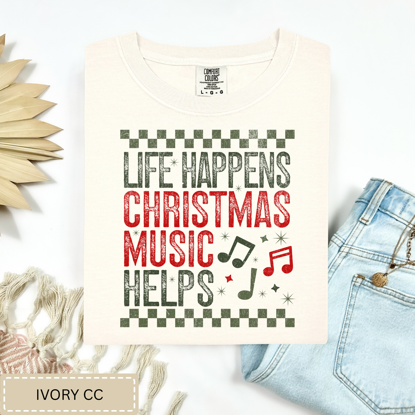 Christmas Music Helps Tee.