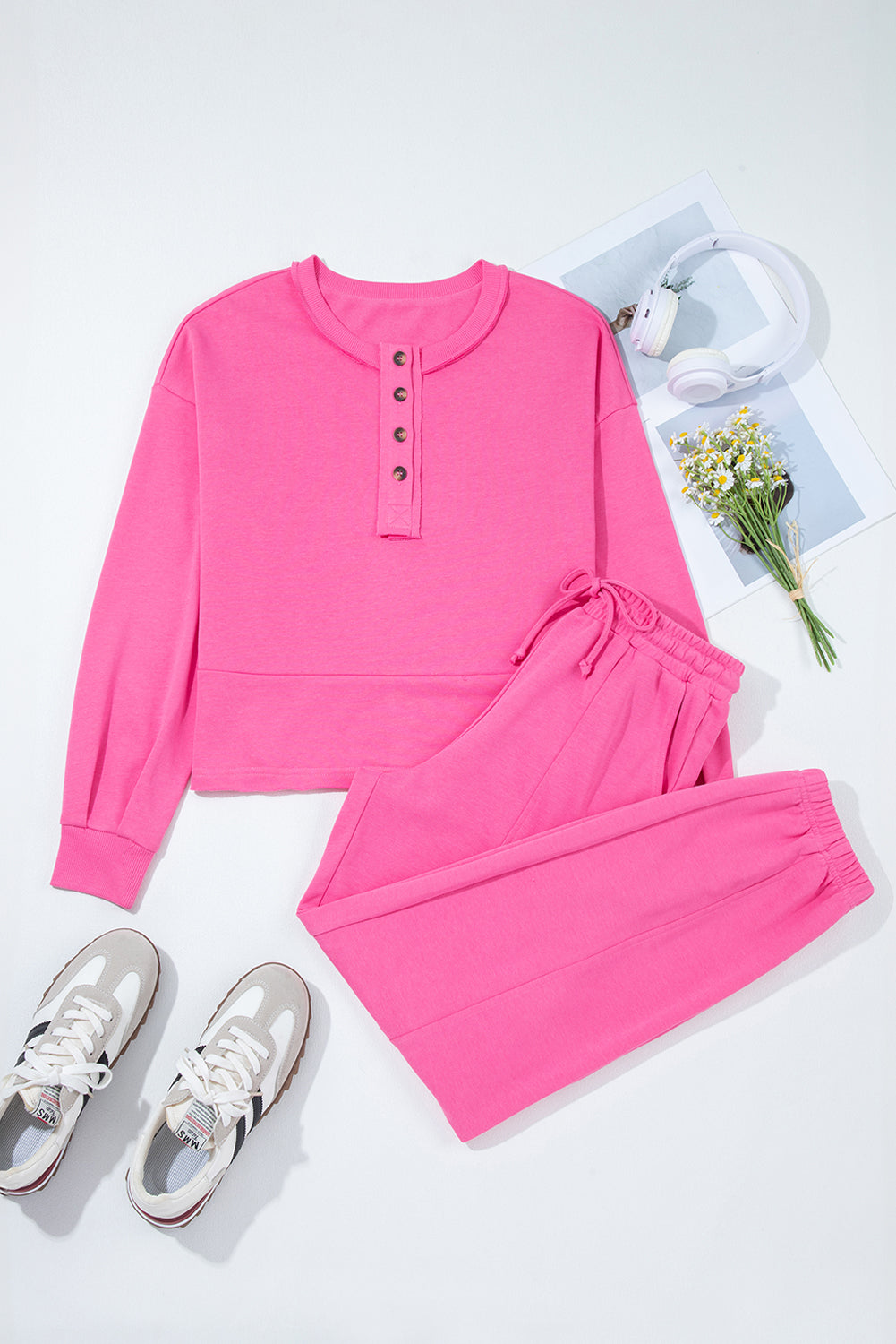 Pink Jogger Pants Set LT