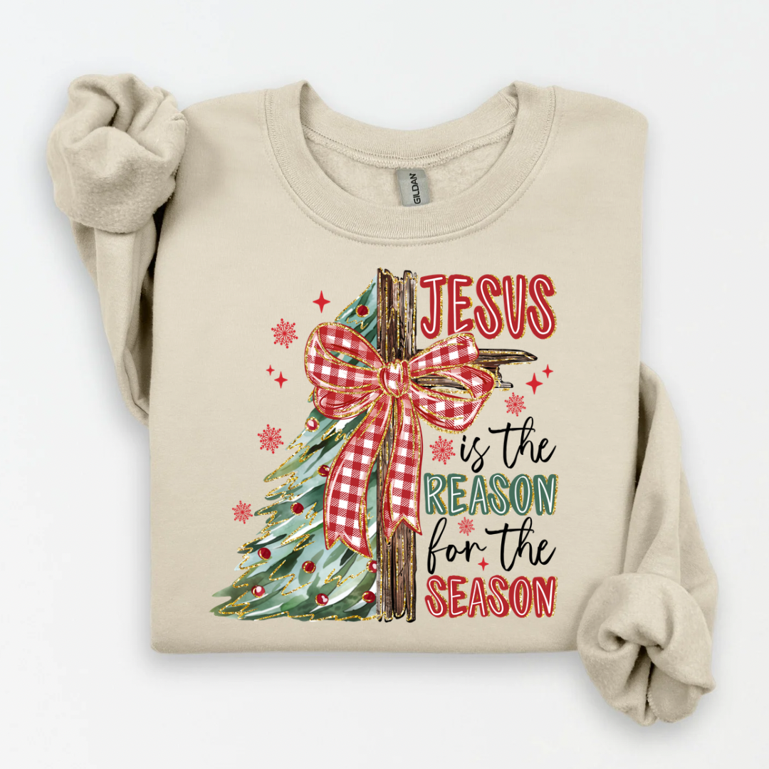 The Reason For The Season (Angel Tree Sponsoring) Sweatshirt.