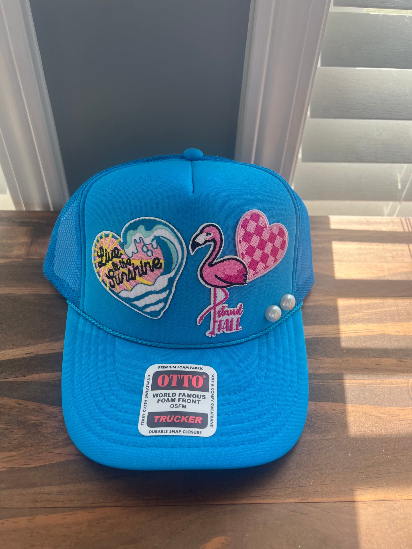 Blue Sunshine Trucker Hat
