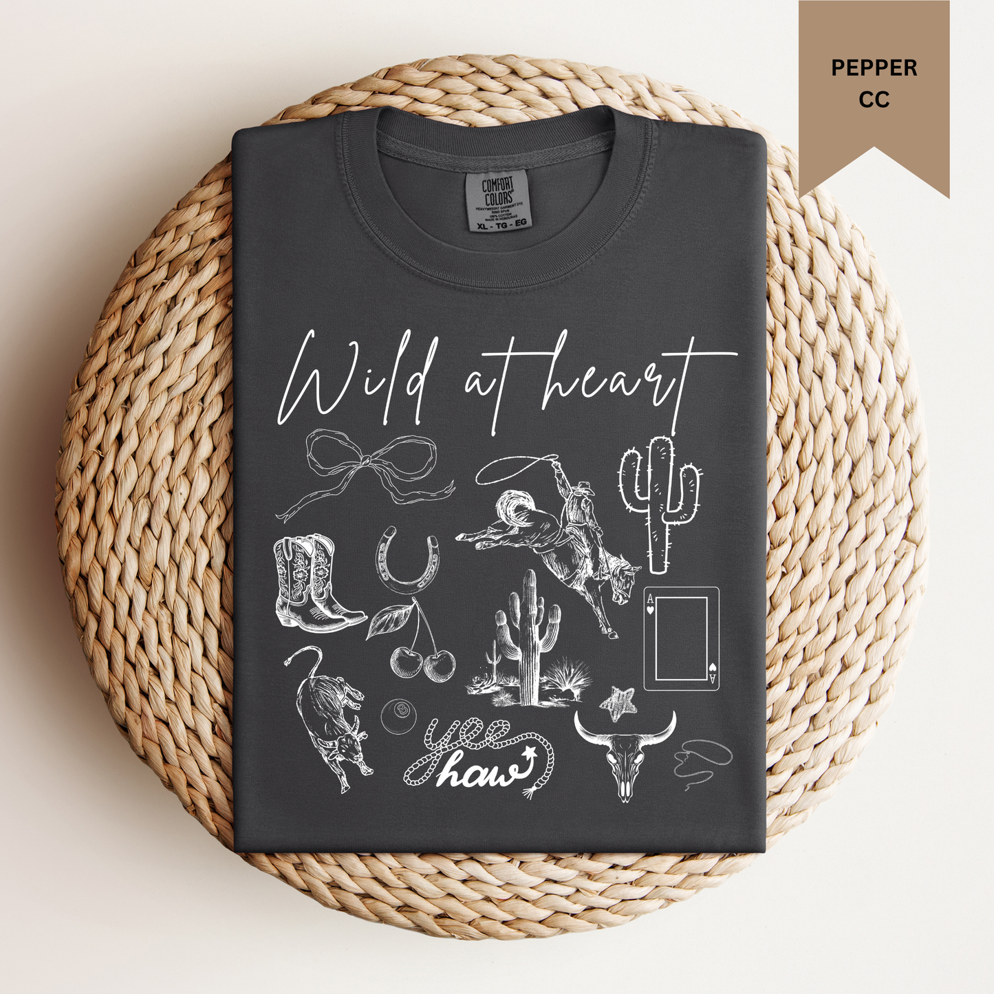 Wild at Heart Tee.
