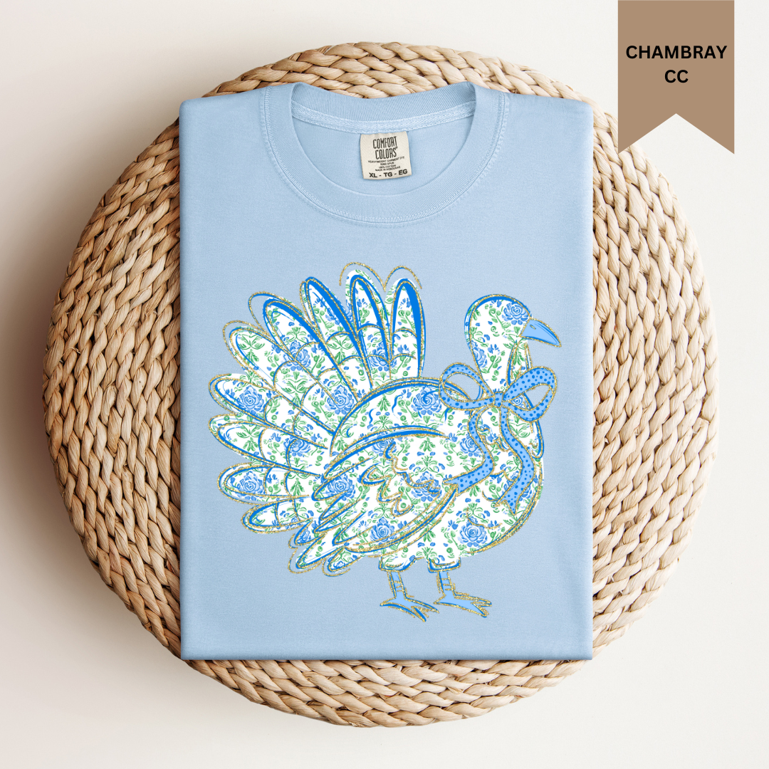 Floral Turkey Tee.