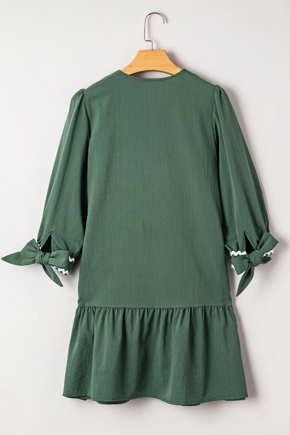 Contrast RicRac Trim Shift Dress August.