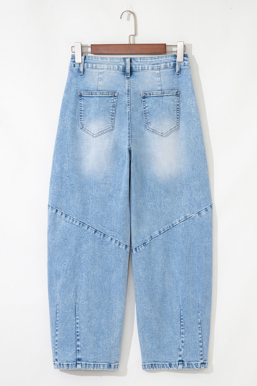 Flower Patched Cropped Jeans August.