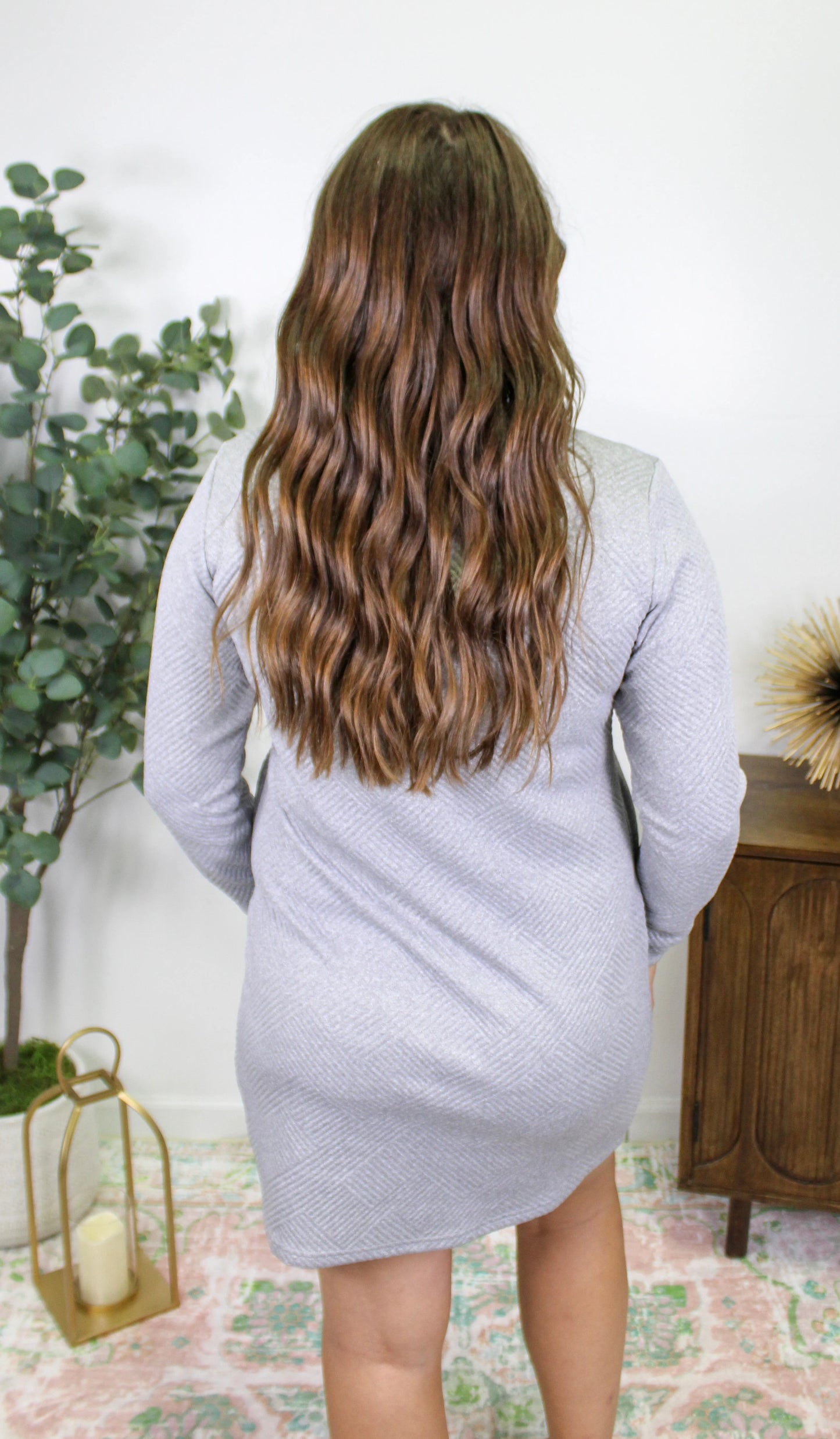 Grey Shift Dress