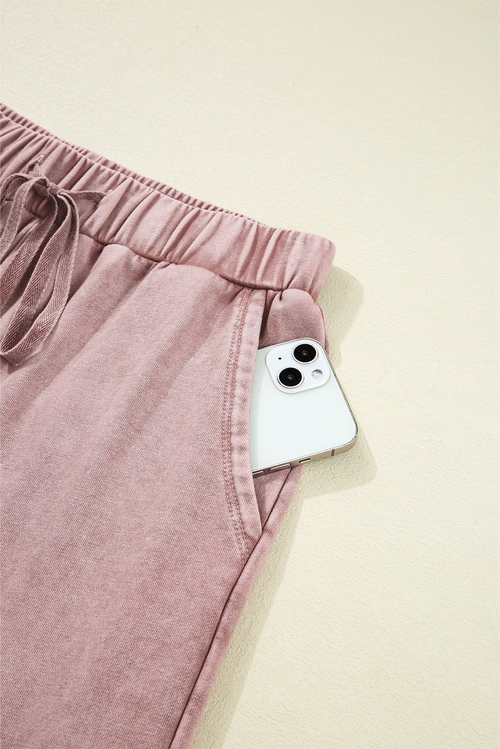 Mineral Wash Drawstring Pants August.