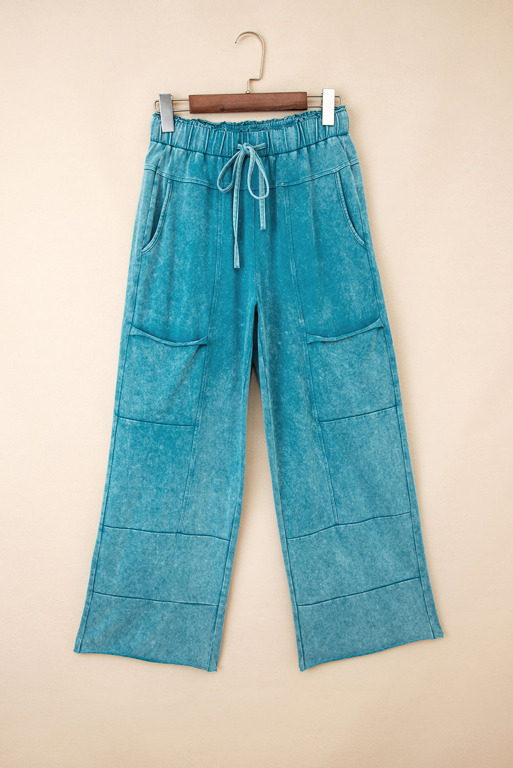 Mineral Wash Raw Hem Pants *MULTIPLE COLORS* LT