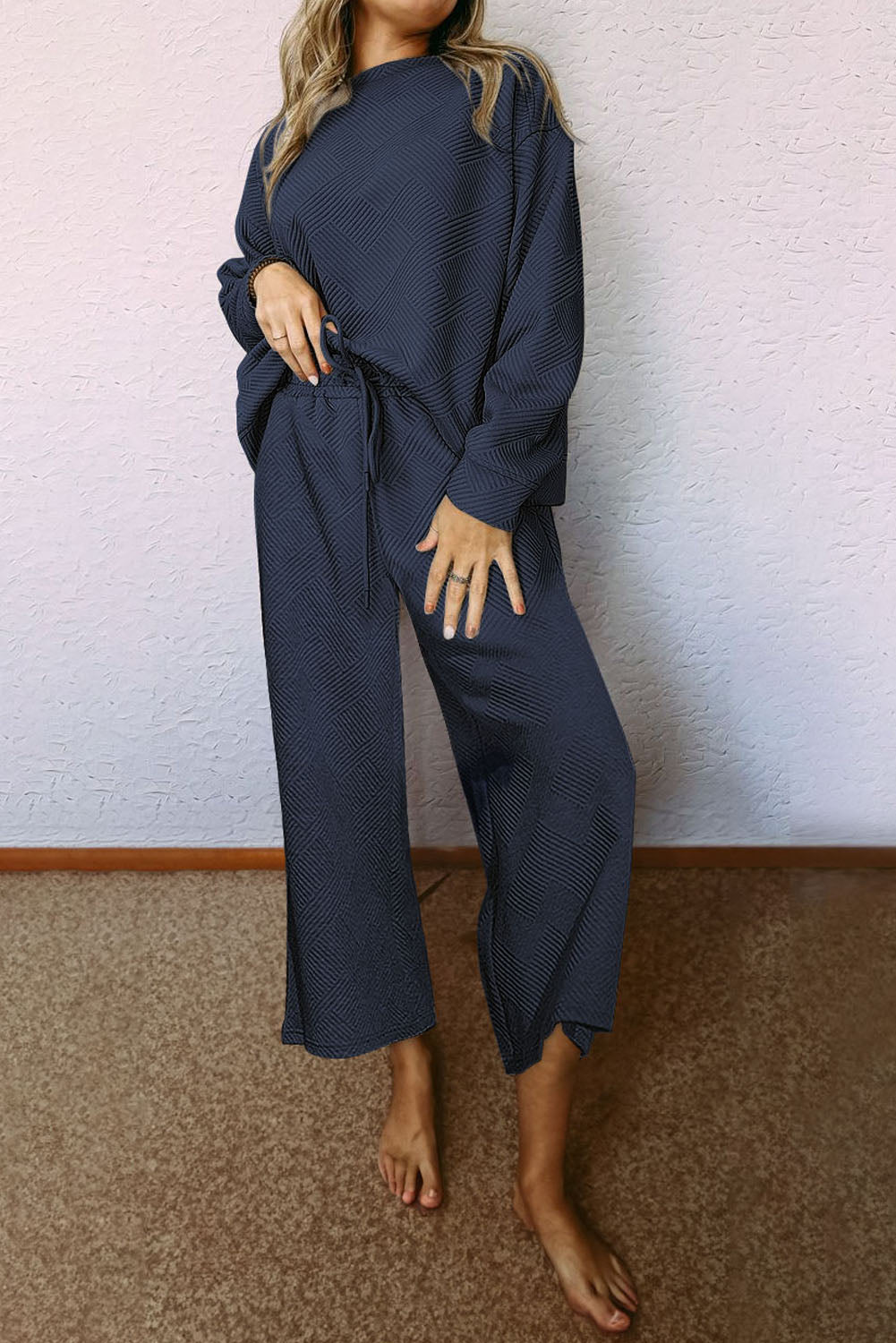 Slouchy Textured Set FB