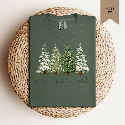 Merry & Bright Trees Tee.