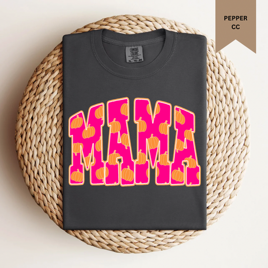 Neon Mama Pumpkin Tee.