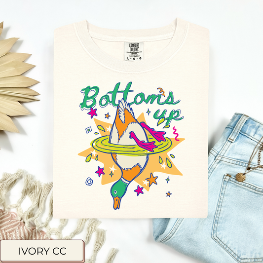 Bottoms Up Tee.