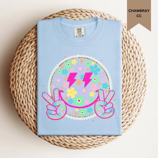 Preppy Smiley Tee.