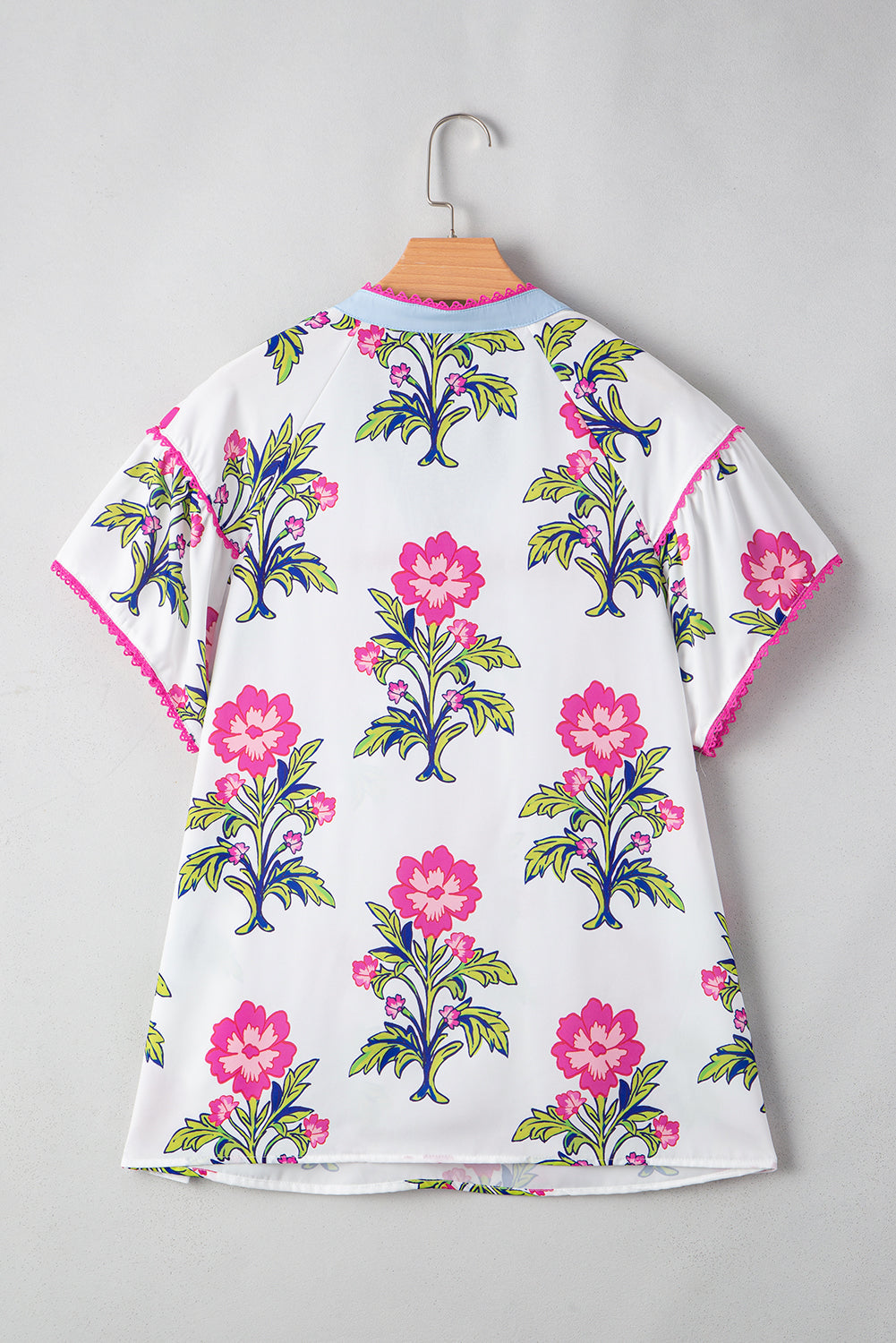 Rose Vintage Floral  Blouse RTS