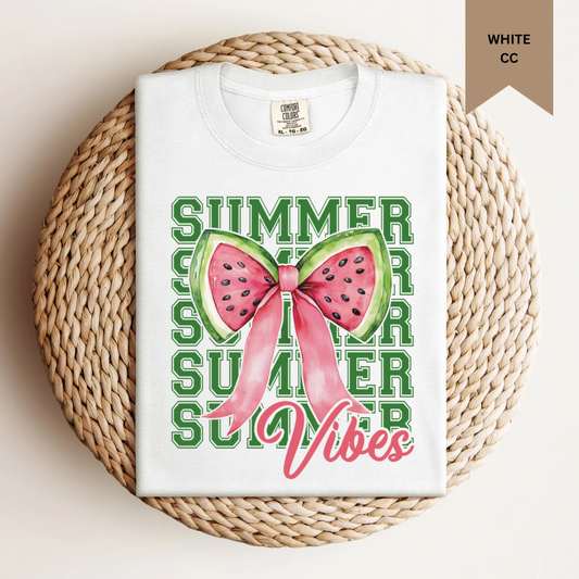 Summer Vibes Watermelon Tee.