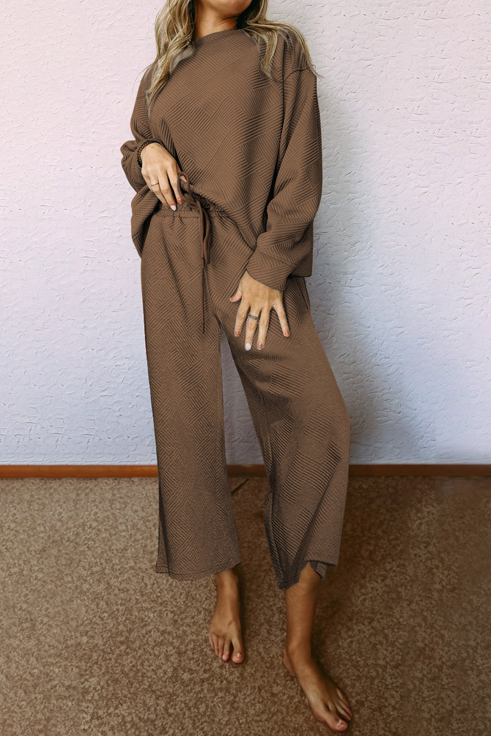 Slouchy Textured Set FB