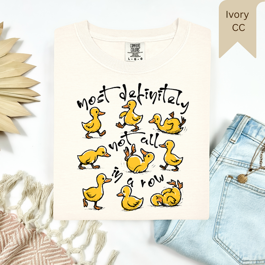 Not In A Row Tee.