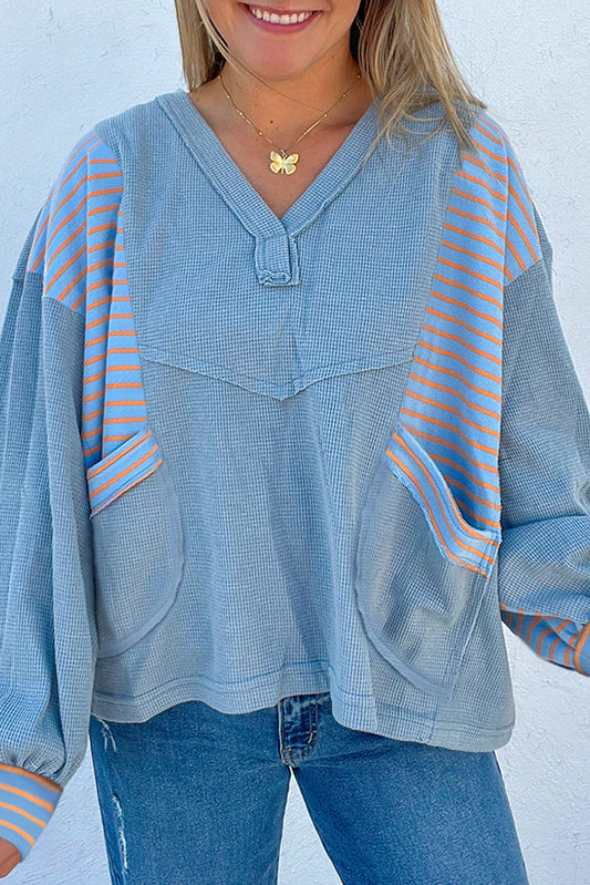 Waffle Baggy Pullover FB