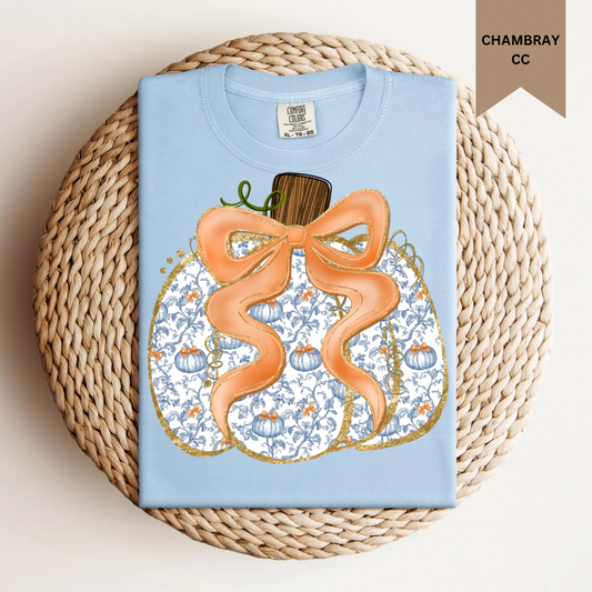 Preppy Boho Pumpkin Tee.