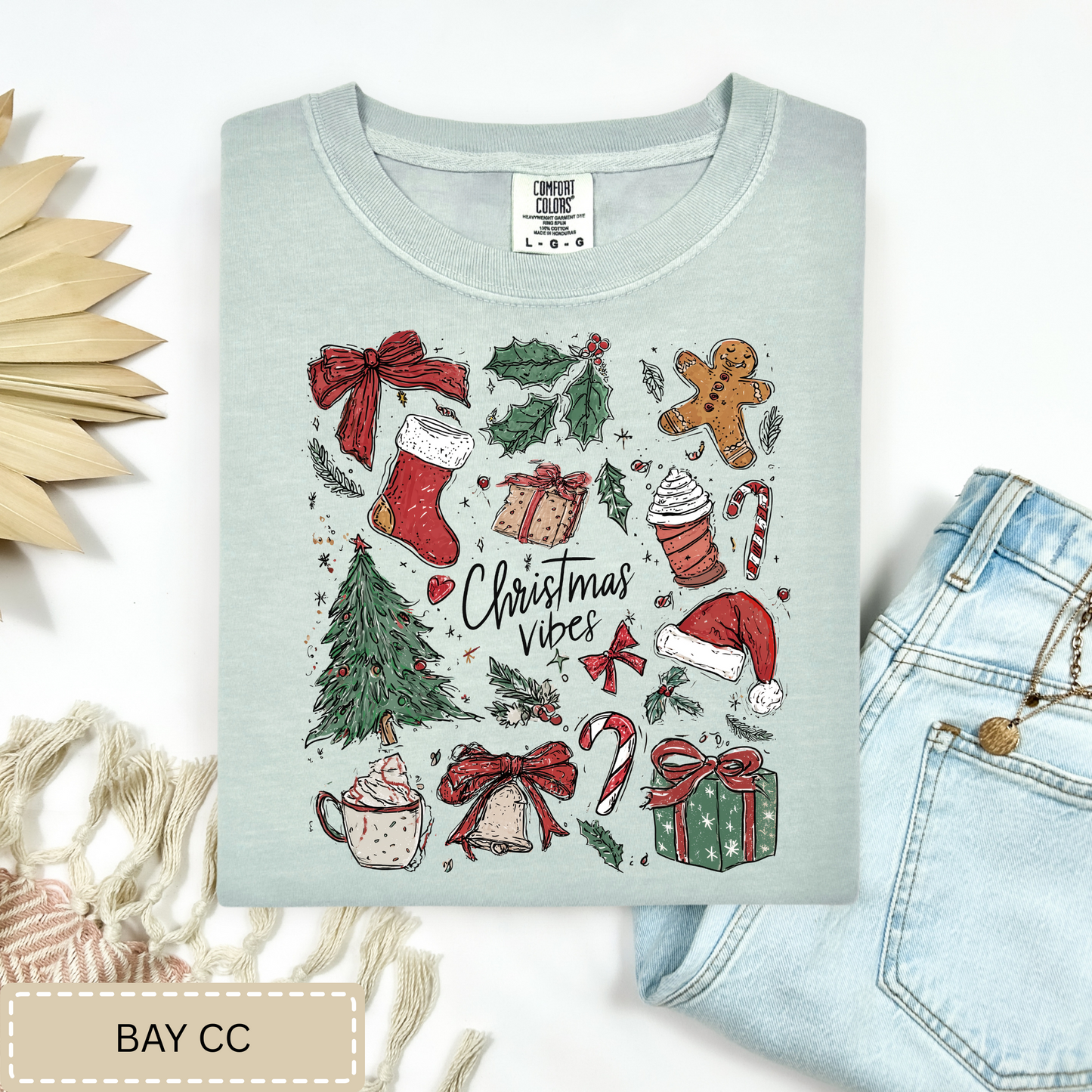 Christmas Vibes Tee.