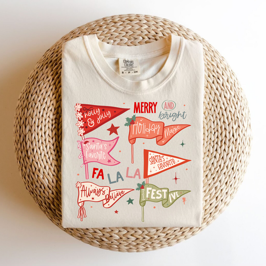 Merry--and Bright Pendant Tee.