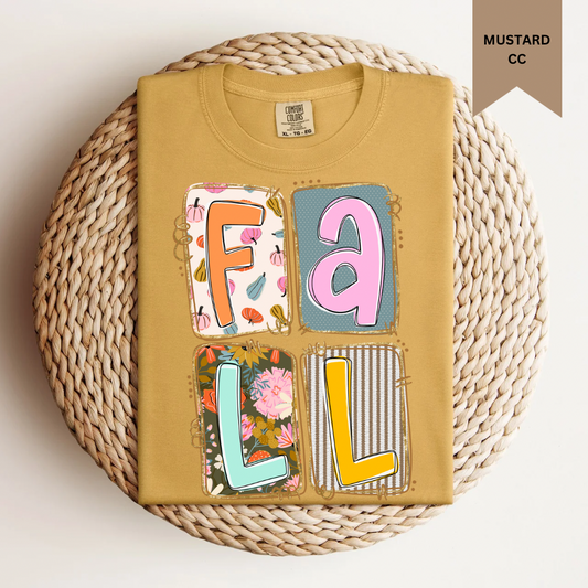 Fall Patchwork Tee.