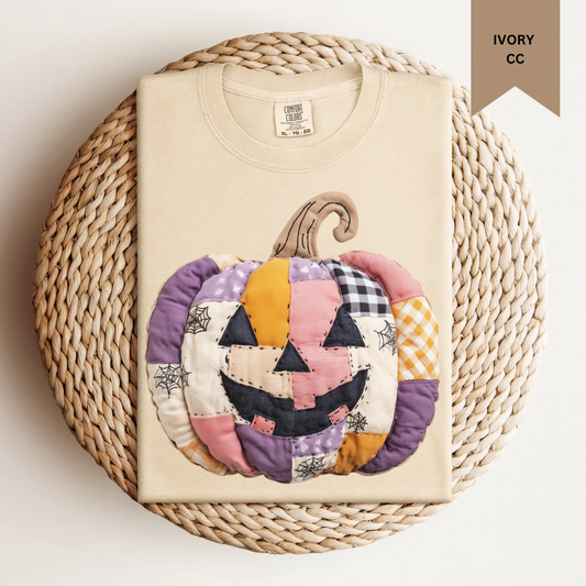 Patchwork Pumpkin Tee.