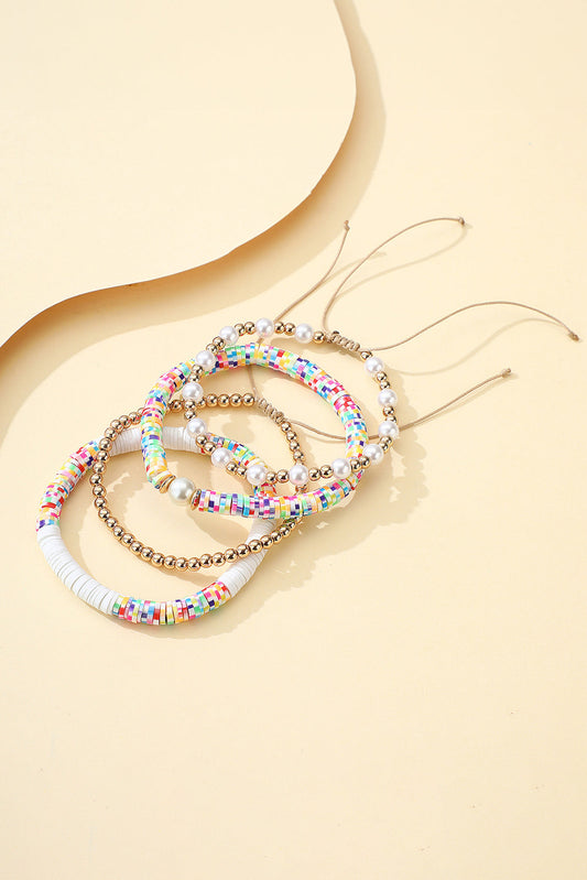Colorful Beaded Bracelet Set FB