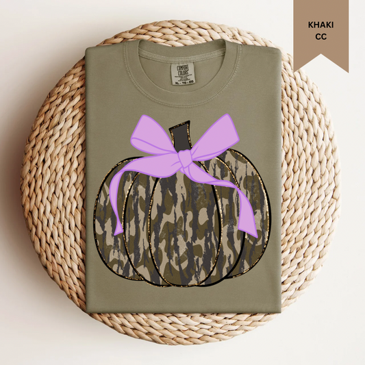 Camo Pumpkin Tee.