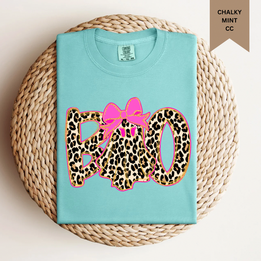 Boo Leopard Tee.