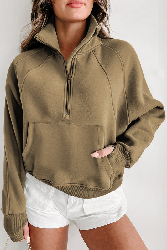 Fleece Zip Up Sweatshirt FB