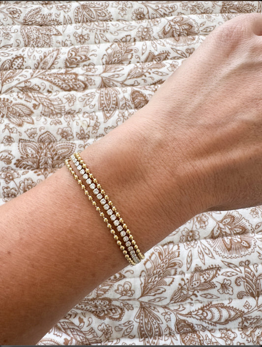 Luster Link Gold Bracelet