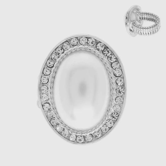 Pearl Stretch Ring