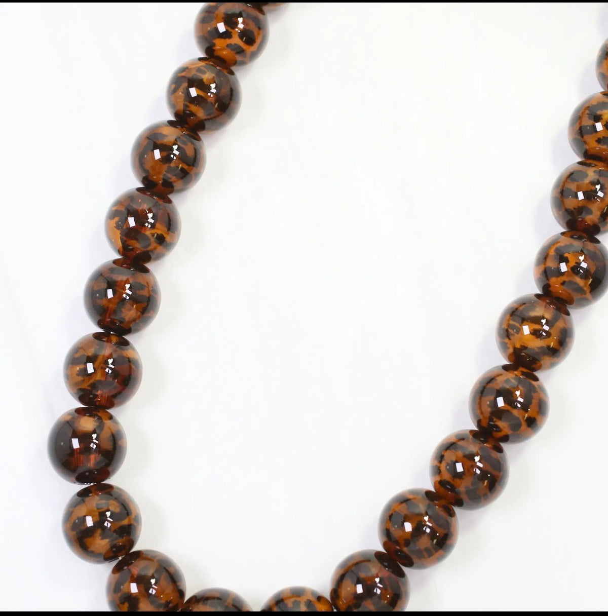 Tortoise Beaded Necklace