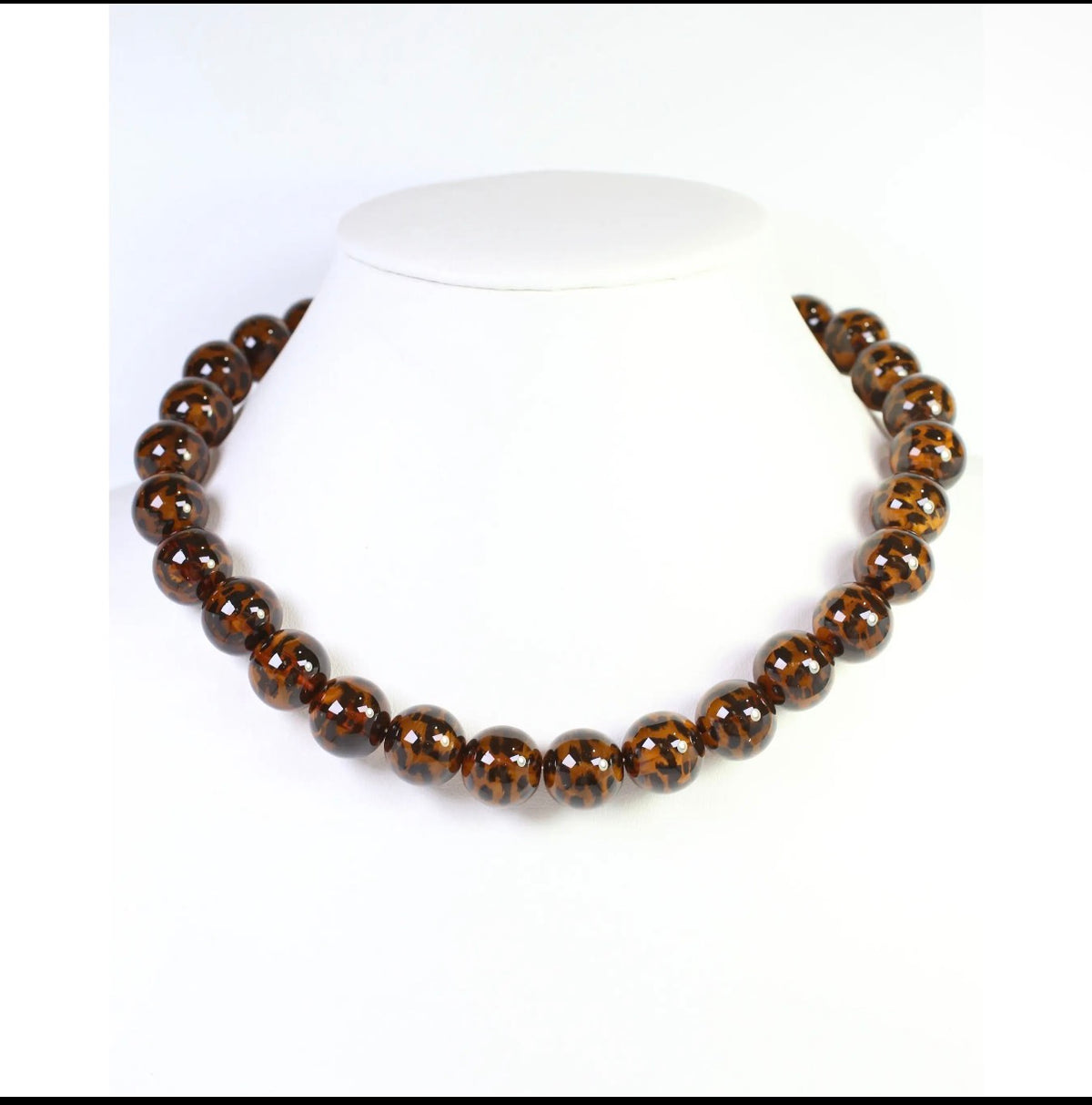 Tortoise Beaded Necklace