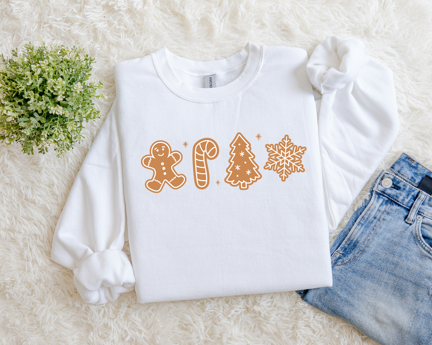 Gingerbread Cookies Sweatshirt.