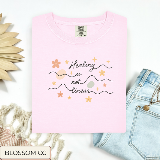 Healing Is Not Linear Tee.