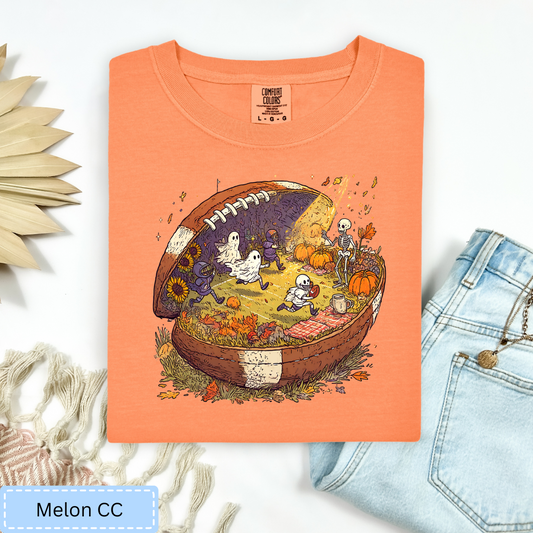 Halloween Football Tee.
