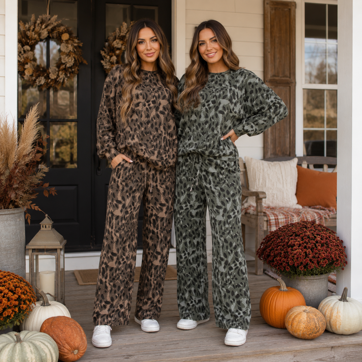 Leopard Patchwork Set