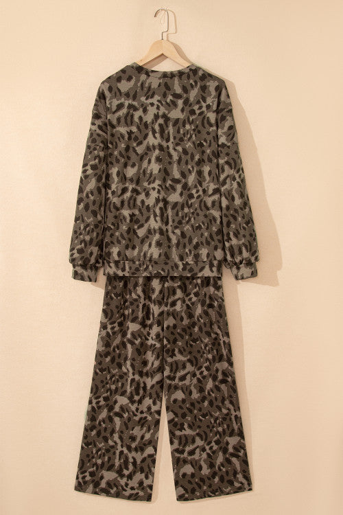 Leopard Patchwork Set