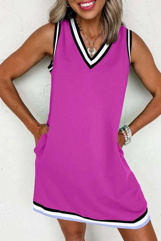 Purple Shift Dress