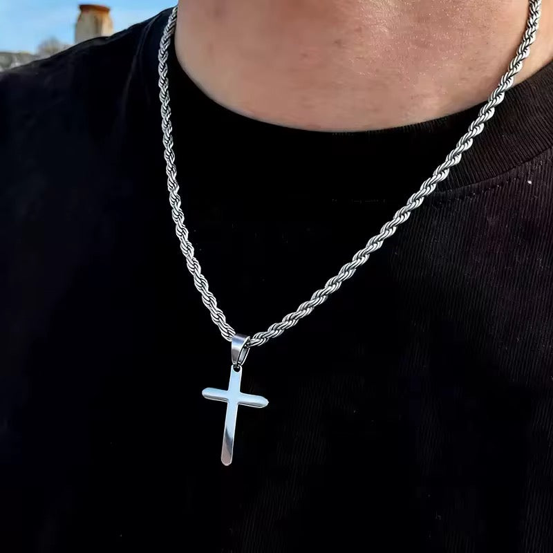 Men’s Cross Necklace RTS