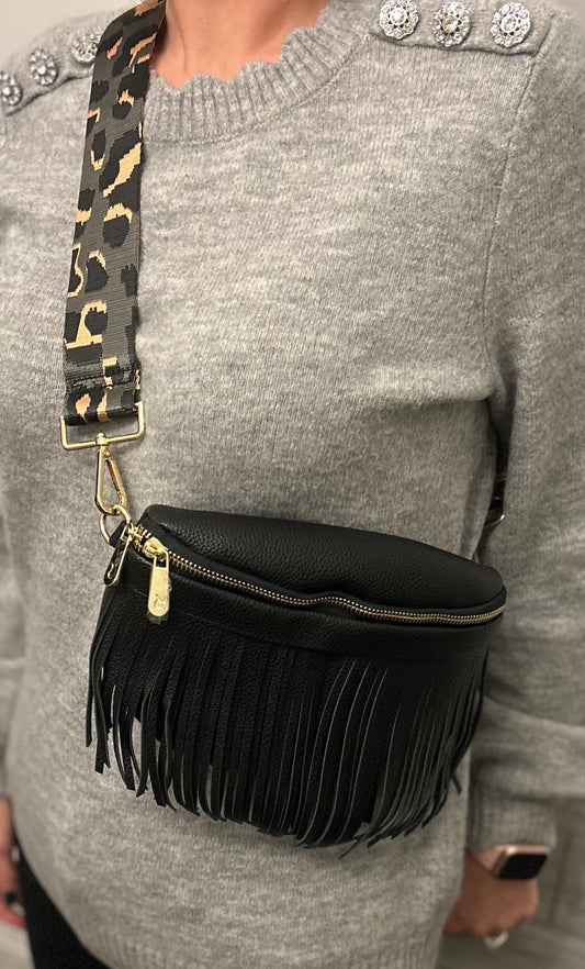 Fringe Crossbody