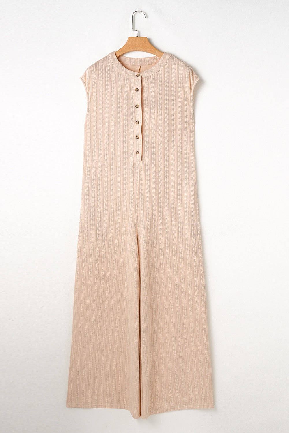 Tan Wide Leg Jumpsuit FB