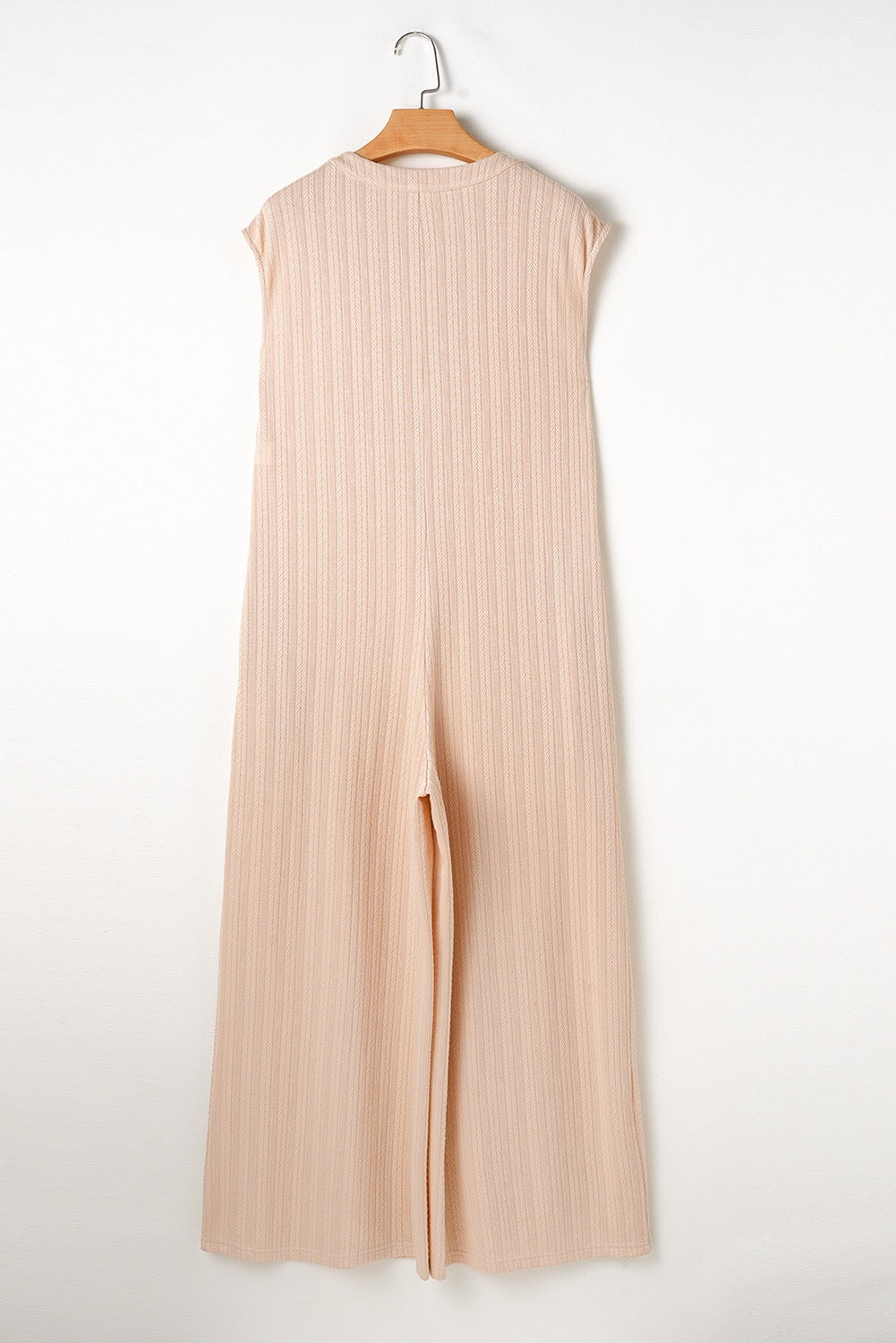 Tan Wide Leg Jumpsuit FB