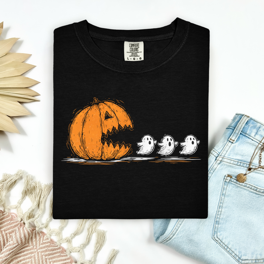 Pumpkin Chasing Ghosts Tee.