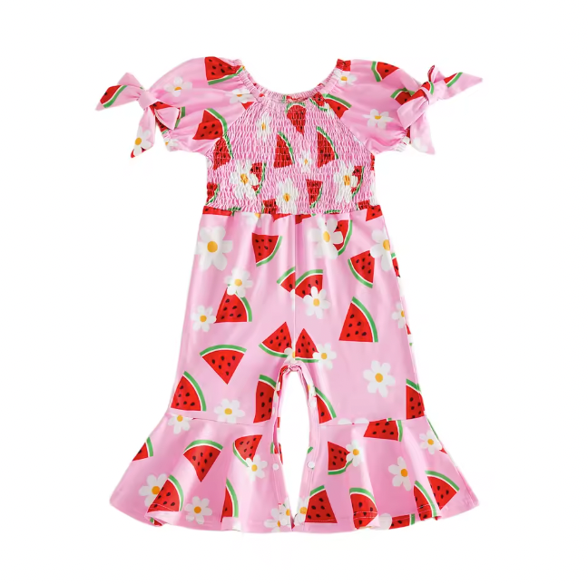 Pink Watermelon Bell Jumper