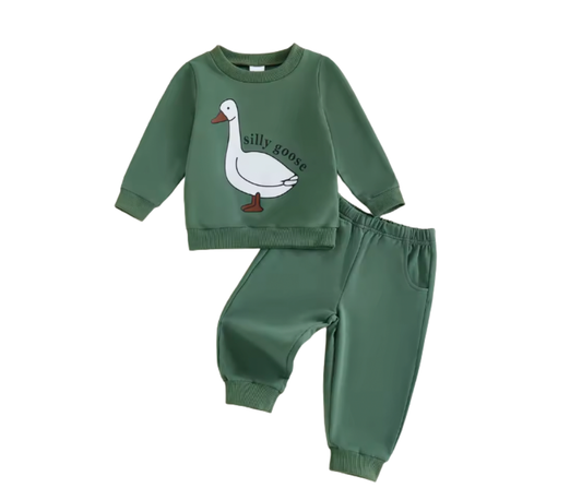 Green Silly Goose Lounge Set